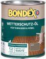 BONDEX WETTERSCHUTZ-ÖL GRAU 0,75 L - 466124