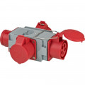 Brennenstuhl Kreuzverteiler CEE400V/16A 3-fach (Stecker CEE + 3x Steckdosen CEE) - 1081640
