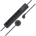 Brennenstuhl Eco-Line Comfort Switch Steckdosenleiste 6-fach ant