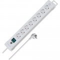 Brennenstuhl Premium-Line Steckdosenleiste 8-fach weiß 3m H05VV-F 3G1,5