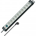 Brennenstuhl Premium-Line Steckdosenleiste 10-fach schwarz/lichtgrau 3m H05VV-F 3G1,5