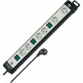 Brennenstuhl Premium-Line Technik Steckdosenleiste 6-fach schwar