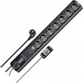 Brennenstuhl Primera-Tec Comfort Switch Plus 19.500A Überspann.schutz-Steckdosenleiste 7-fach schwarz 2m - 1153300467