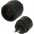 Brennenstuhl Reisestecker Euro/Konturenstecker/USA, Japan - 1508450