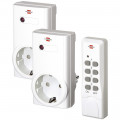 Brennenstuhl Funkschalt-Set RCS 1000 N Comfort 1 Handsender,2 Schaltempfänger 1000W - 1507150