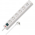 Brennenstuhl Bremounta Steckdosenleiste 5-fach mit USB-Ladefunktion - 1150660325