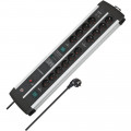 Brennenstuhl Premium-Protect-Line 120.000A Überspannungsschutz-Steckdosenleiste mit USB-Ladefunktion 14-fach DUO - 1392000232