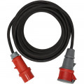 Brennenstuhl Professional CEE Verlängerungskabel IP44 mit Phasenwender 25m schwarz H07RN-F 5G2,5 CEE 400V/16A - 1169370250