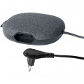 Brennenstuhl estilo Ladestation mit Textiloberfläche 1xEurosteckdose und 2xUSB-Charger schwarz/anthrazit - 1150020010