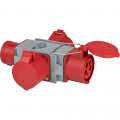 Brennenstuhl Kreuzverteiler CEE400V/32A 3-fach (Stecker CEE + 3x Steckdosen CEE) - 1081670