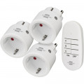 Brennenstuhl Comfort-Line Mini Funkschalt-Set 3x IP20 - 1507070