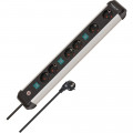 Brennenstuhl Steckdosenleiste Premium-ALU-Line 6fach - 1391030601