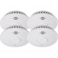 Brennenstuhl Funk-Rauchwarnmelder Set, 4x RM L 3101 - 1290210004