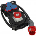 Brennenstuhl Stromstation CEE1 IP44 Stecker 400V/16A Steckdosen 1x CEE 400V/16A+3x 230V/16A - 1151610020