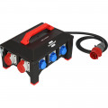 Brennenstuhl professionalLINE Gummi-Stromverteiler BSV 5 2m H07RN-F 5G6,0 1xCEE32A+2x16A, 6x230V - 9150320061