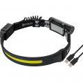 Brennenstuhl LuxPremium Akku LED Sensor Kopflampe SL 500 A, IP44, 500lm - 1173760000
