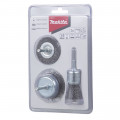 MAKITA Rundbürsten-Set 3tlg. Stahl (D-66070)