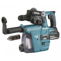 MAKITA Akku-Kombihammer SDS-PLUS 18V / 5,0 Ah / 24 mm mit Staubabsaugung DX07 - DHR243RTJW
