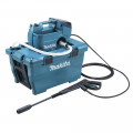 MAKITA Akku-Hochdruckreiniger 2x18V (ohne Akku, ohne Ladegerät) inkl. Wasser- und Transportbox - DHW080ZK