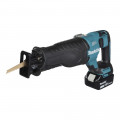 MAKITA Akku-Reciprosäge 18 V / 5,0 Ah / mit 1 Akku und Ladegerät im Transportkoffer - DJR187RT