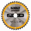 DeWalt Kreissaegeblatt Handkr. 190/30mm 40WZ - DT1945-QZ