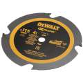 DeWalt Faserzement-Kreissägeblatt PCD für Akku-Handkreissägen, 115x9,5mm, 4Z - DT20421-QZ