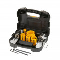 DeWalt Lochsägen-Set Bi-Metall Extreme, Universal-Set im Transportkoffer 10-tlg. - DT90357-QZ