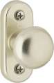 HOPPE Rosace bouton aluminium pour porte-fenêtre HG/F2/FEST - 11539343