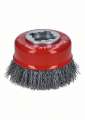 Bosch Topfbürste X-LOCK Clean for Metal, 75 mm, 0,3 mm, gewellter Stahldraht 2608620725