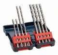 Bosch 8-tlg. Hammerbohrer-Set SDS plus-3, Tough Box 2607019902