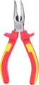 KS Tools ERGOTORQUE VDE Flachrundzange, gebogen, 165mm - 117.1120