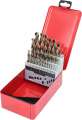 KS Tools HSS-G Co 5 Spiralbohrer-Satz, Stahlblechkassette, 25-tlg, 1-13mm - 330.3613