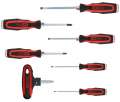 KS Tools ERGOTORQUEmax Schlagkappen-Schraubendreher-Satz, 7-tlg - 151.1100