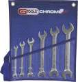 KS Tools CHROMEplus Doppel-Maulschlüssel-Satz, 6-tlg - 518.3220