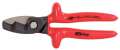 KS TOOLS 1000V Pince coupe-câble, 200mm - 117.1270