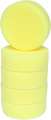 KS Tools Kunststoffpad gelb, Ø 85,0mm, 5er Pack - 515.5122