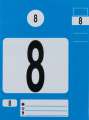 KS TOOLS Jeu de portes-clés, bleu, pack de 300 - 500.8016