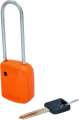 KS TOOLS Cadenas de condamnation, orange, métal, 76 mm - 117.0219