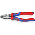 KNIPEX (02 02 180 SB) Kraft-Kombizange mit Comfort-Griffen schwarz atramentiert