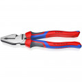 KNIPEX (02 02 225 SB) Kraft-Kombizange mit Comfort-Griffen schwarz atramentiert