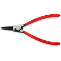 KNIPEX (46 11 A2 SB) Sicherungsringzange für Außenringe auf Wellen mit Kunststoff überzogen schwarz atramentiert