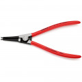 KNIPEX (46 11 A3 SB) Sicherungsringzange für Außenringe auf Wellen mit Kunststoff überzogen schwarz atramentiert