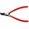 KNIPEX (46 21 A21 SB) Sicherungsringzange für Außenringe auf Wellen mit Kunststoff überzogen schwarz atramentiert