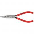 KNIPEX (13 01 160 SB) Verdrahtungszange mit Kunststoff überzogen schwarz atramentiert