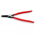 KNIPEX (46 11 A4 SB) Sicherungsringzange für Außenringe auf Wellen mit Kunststoff überzogen schwarz atramentiert