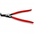 KNIPEX (46 21 A41 SB) Sicherungsringzange für Außenringe auf Wellen mit Kunststoff überzogen schwarz atramentiert