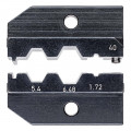 KNIPEX (97 49 40) Crimpeinsatz für Koaxial-Verbinder