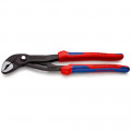KNIPEX (87 02 300 SB) KNIPEX Cobra® Hightech-Wasserpumpenzange mit Mehrkomponenten-Hüllen grau atramentiert