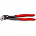 KNIPEX (87 41 250 SB) Schraubzange mit rutschhemmendem Kunststoff überzogen grau atramentiert