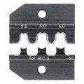 KNIPEX (97 49 66) Crimpeinsatz für Solar-Steckverbinder MC4® (Multi-Contact) & MC4® EVO2 2,5/4/6 mm²